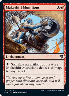 【ENG】【Foil】《間に合わせの砲弾/Makeshift Munitions》[CMR]