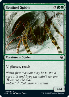 【ENG】【Foil】《歩哨蜘蛛/Sentinel Spider》[CMR]