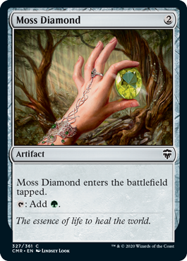 【ENG】【Foil】《苔色のダイアモンド/Moss Diamond》[CMR]