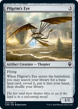 【ENG】【Foil】《巡礼者の目/Pilgrim's Eye》[CMR]