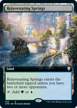 【ENG】【Foil】■拡張アート■《回復の温泉/Rejuvenating Springs》[CMR]