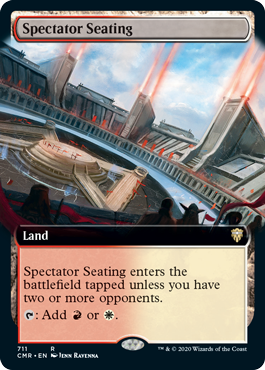 【ENG】【Foil】■拡張アート■《観客席/Spectator Seating》[CMR]