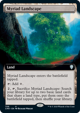 【ENG】【Foil】■拡張アート■《無限地帯/Myriad Landscape》[CMR]