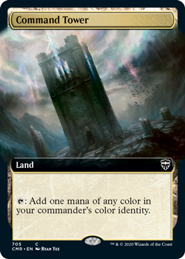 【ENG】【Foil】■拡張アート■《統率の塔/Command Tower》[CMR]