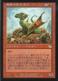 【JPN】《巣立つドラゴン/Fledgling Dragon》[JUD]
