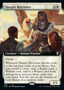 【ENG】■拡張アート■《ハーパーの勧誘者/Harper Recruiter》[CLB]