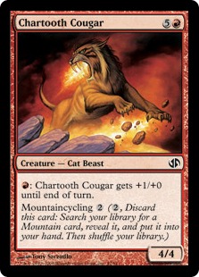 【ENG】《黒焦げ牙のクーガー/Chartooth Cougar》[DD2]