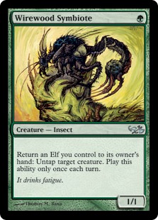 【ENG】《ワイアウッドの共生虫/Wirewood Symbiote》[EVG]