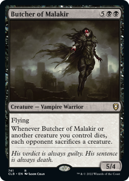 【ENG】《マラキールの解体者/Butcher of Malakir》[CLB]
