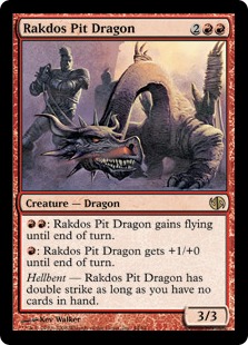 【ENG】《ラクドスの地獄ドラゴン/Rakdos Pit Dragon》[DD2]