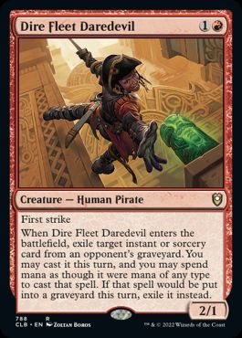 【ENG】《凶兆艦隊の向こう見ず/Dire Fleet Daredevil》[CLB]