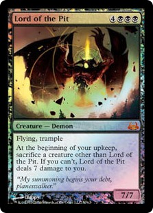 【ENG】【Foil】《奈落の王/Lord of the Pit》[DDC]