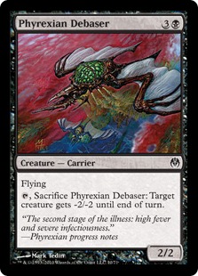 【ENG】《ファイレクシアの堕落者/Phyrexian Debaser》[DDE]