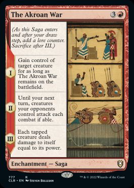 【ENG】《アクロス戦争/The Akroan War》[CLB]
