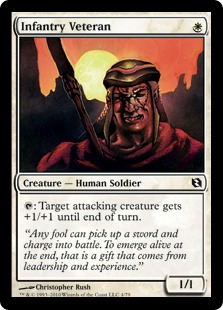 【ENG】《歴戦の歩兵/Infantry Veteran》[DDF]