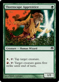 【ENG】《荊景学院の弟子/Thornscape Apprentice》[DDE]