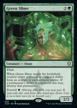 【ENG】《グリーン・スライム/Green Slime》[CLB]