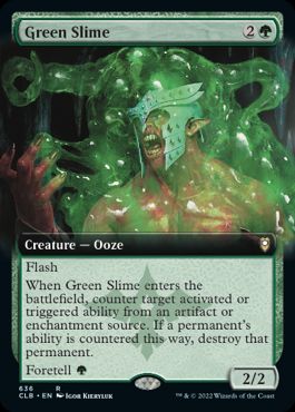 【ENG】■拡張アート■《グリーン・スライム/Green Slime》[CLB]