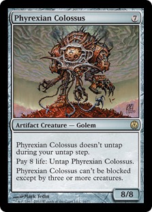 【ENG】《ファイレクシアの巨像/Phyrexian Colossus》[DDE]