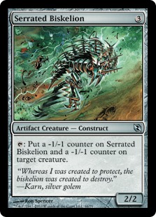 【ENG】《ギザギザ・バイスケリオン/Serrated Biskelion》[DDF]