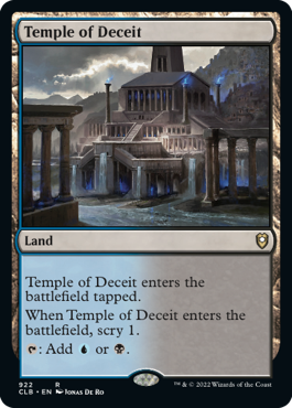 【ENG】《欺瞞の神殿/Temple of Deceit》[CLB]