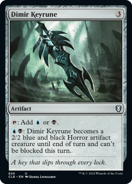 【ENG】《ディミーアの魔鍵/Dimir Keyrune》[CLB]