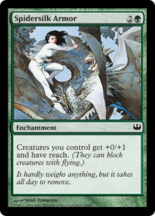 【ENG】《蜘蛛糸の鎧/Spidersilk Armor》[DDG]