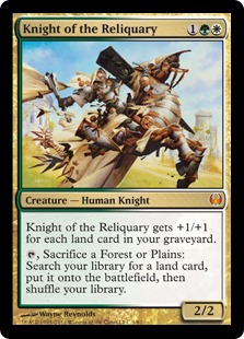 【ENG】【Foil】《聖遺の騎士/Knight of the Reliquary》[DDG]
