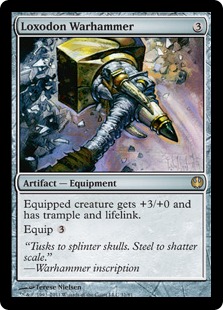 【ENG】《ロクソドンの戦槌/Loxodon Warhammer》[DDG]