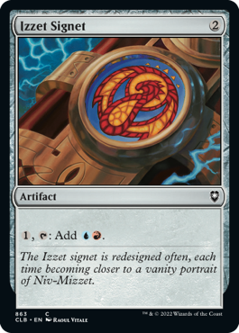 【ENG】《イゼットの印鑑/Izzet Signet》[CLB]