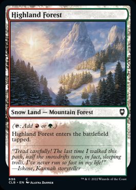 【ENG】《高地の森/Highland Forest》[CLB]