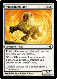 【ENG】《白たてがみのライオン/Whitemane Lion》[DDI]