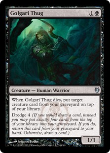【ENG】《ゴルガリの凶漢/Golgari Thug》[DDJ]