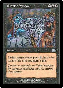 【ENG】《リスティックの吸管/Rhystic Syphon》[PCY]