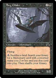 【ENG】【Foil】《沼の滑空者/Bog Glider》[PCY]
