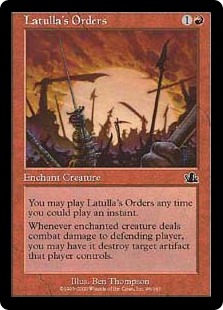 【ENG】【Foil】《ラトゥーラの指令/Latulla's Orders》[PCY]