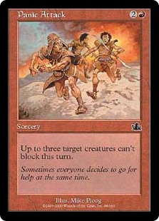 【ENG】【Foil】《恐ろしき攻撃/Panic Attack》[PCY]