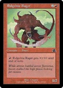 【ENG】【Foil】《尾根の憤怒獣/Ridgeline Rager》[PCY]
