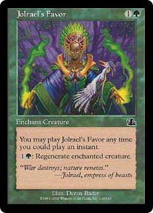 【ENG】【Foil】《ジョルレイルの好意/Jolrael's Favor》[PCY]