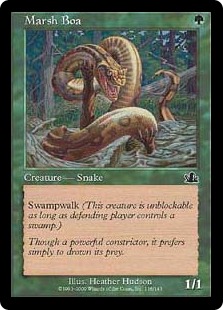 【ENG】【Foil】《湿地のボア/Marsh Boa》[PCY]