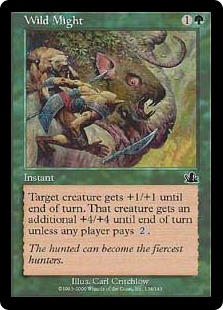 【ENG】【Foil】《野生の力/Wild Might》[PCY]