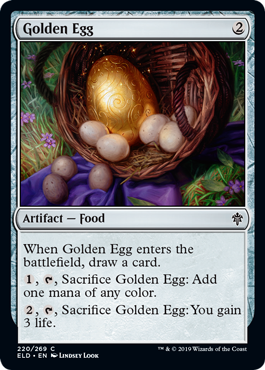 【ENG】【Foil】《黄金の卵/Golden Egg》[ELD]