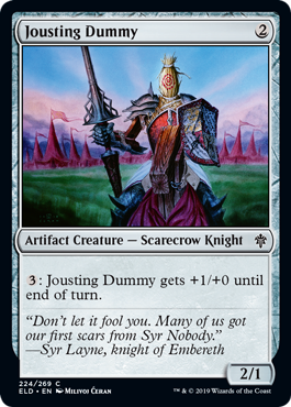 【ENG】【Foil】《馬上槍の練習台/Jousting Dummy》[ELD]