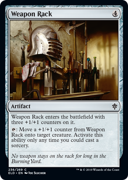 【ENG】【Foil】《武器置き台/Weapon Rack》[ELD]