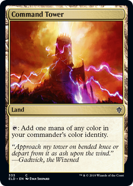 【ENG】【Foil】《統率の塔/Command Tower》[ELD]