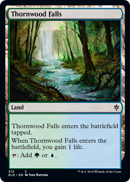 【ENG】【Foil】《茨森の滝/Thornwood Falls》[ELD]