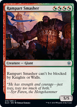 【ENG】【Foil】《塁壁潰し/Rampart Smasher》[ELD]