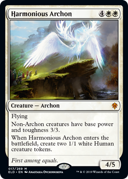 【ENG】《調和のアルコン/Harmonious Archon》[ELD]