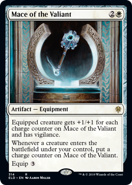 【ENG】《勇敢な者の鎚鉾/Mace of the Valiant》[ELD]