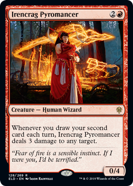 【ENG】【Foil】《アイレンクラッグの紅蓮術師/Irencrag Pyromancer》[ELD]